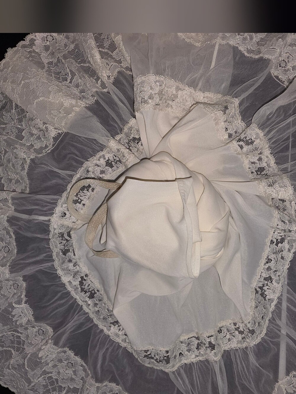 Barbera Lee Vintage Women's Lace-Trim Slip  *Seamstress Special* Cottagecore